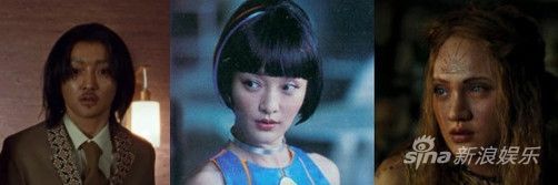 周迅饰演角色(左起编号1-3) 周迅饰演角色(左起编号1-3)
