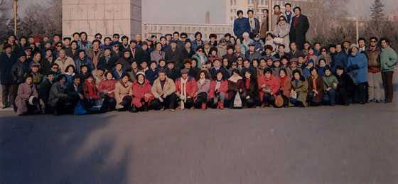 1989年12月18日,庆祝新中国译制片四十年合影纪念
