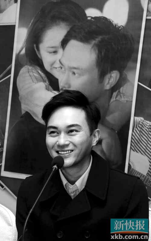 张智霖为新片造势 澄清与陈法拉绯闻