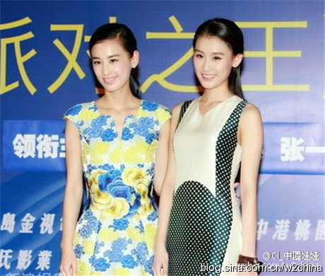 杨子新欢撞脸黄圣依似双胞胎