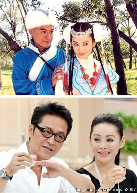岁月不留情!荧屏情侣对比照