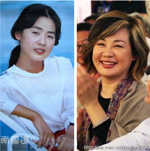 岁月无情!曝80年代美人今昔对比照