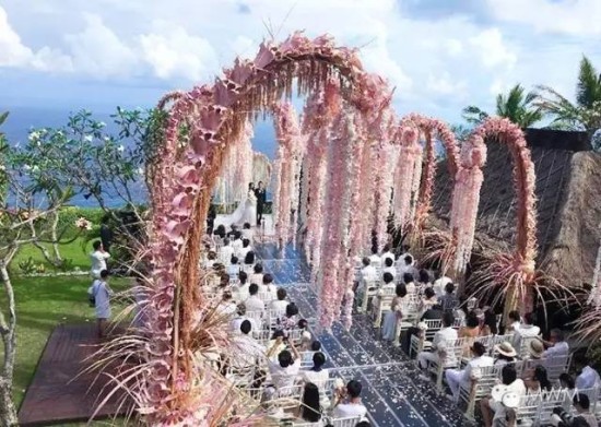 霍建华林心如视频:难得一见的踏实的浪漫_娱乐生吃米婚礼图片