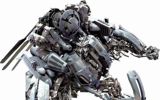 资料图片:《变形金刚》造型图 霸天虎眩晕