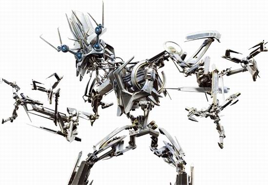 资料图片:《变形金刚》造型图 霸天虎迷乱