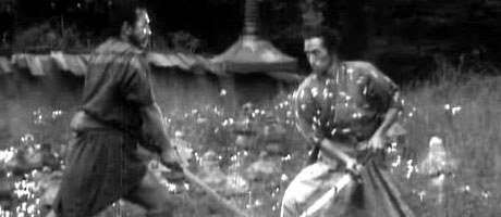 资料图片:经典影片《七武士》剧照(10)