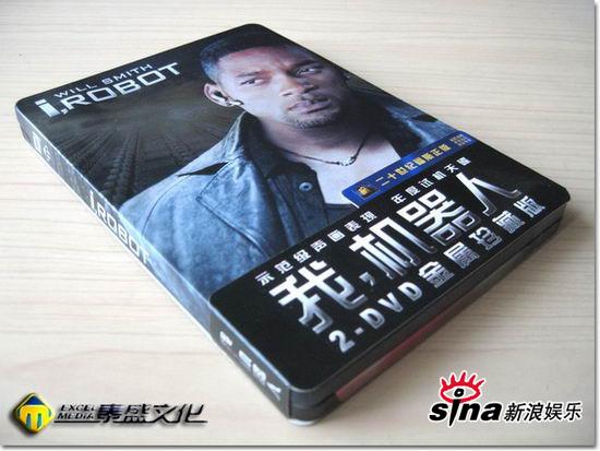 《我,机器人》DVD外观