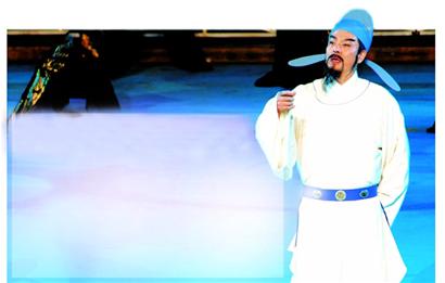 濮存昕诵诗作名篇再现李白 称诵诗比演话剧更难