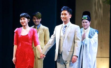 谢君豪老婆;; 《情话紫钗》首演轰动 成谢君豪生日最大礼物;; 《情话