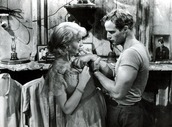 费雯-丽的经典银幕搭档:马龙-白兰度(图)
