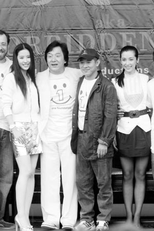 成龙李连杰首次对打李冰冰刘亦菲各有挑战(图)