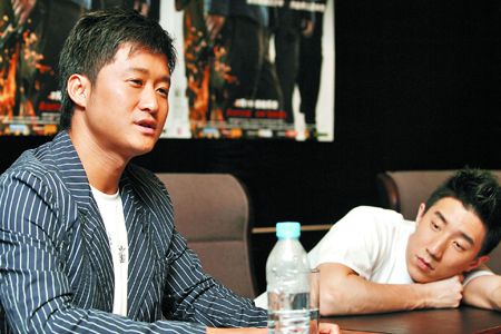 《男儿本色》广州造势 谢霆锋大谈儿子教育设想