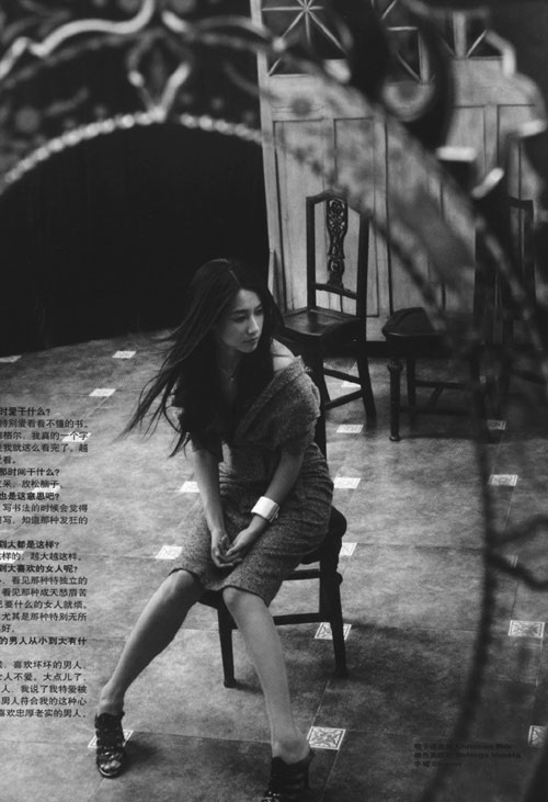 徐静蕾谈《投名状》男女情称喜欢老实男人(图)