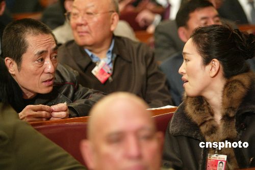 张艺谋批中国影展欠高贵当年凭直觉选巩俐(图)