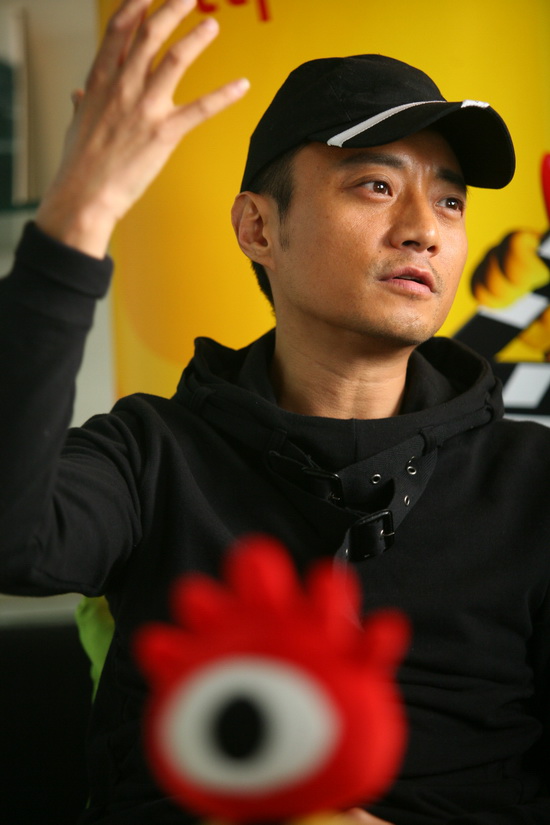 张涵予畅谈《集结号》：颠覆对战争的向往(图)