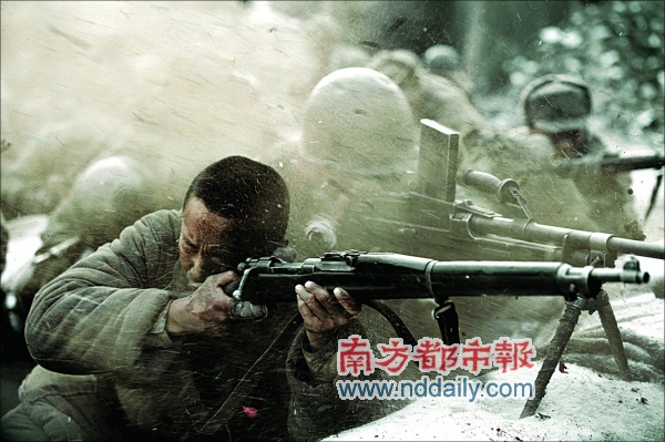 《集结号》场面震撼 香港放映有人掉泪有人叹