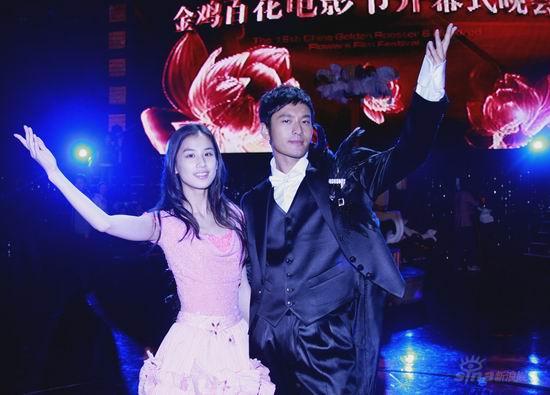 黄圣依黄晓明金鸡电影节晚会合作歌舞率先曝光