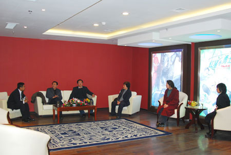 国家广电总局领导哈尔滨万达国际影城指导工作