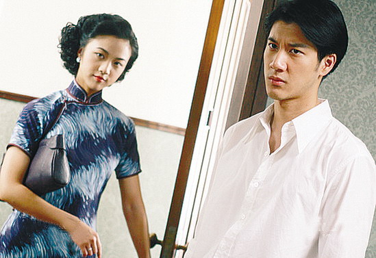 李安携汤唯王力宏出席《色，戒》上海首映(图)