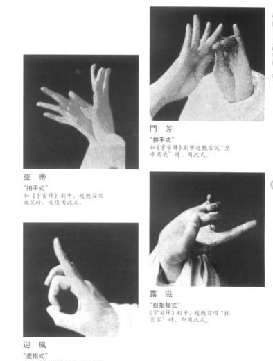 “兰花指”(资料图片)