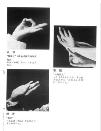 “兰花指”(资料图片)
