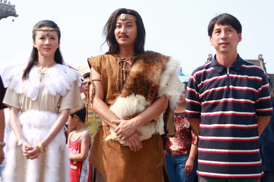 谭耀文孙菲菲《人皇伏羲》演绎上古神话(图)