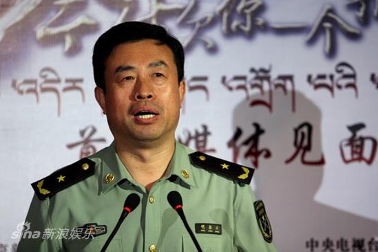八一电影制片厂厂长明振江少将 资料图片