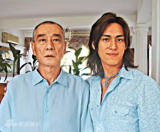 陈启礼(左)之子陈楚河(右)得到吴敦力捧,连拍《大灌篮》和《刺陵》