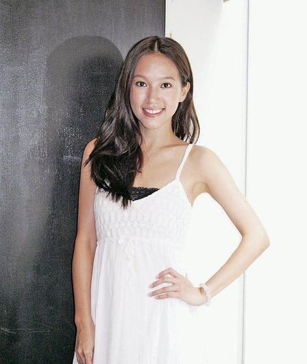 中德混血美女傅嘉莉戏里戏外倾慕刘青云(图)