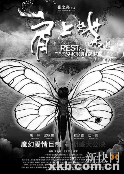 《肩上蝶》海报