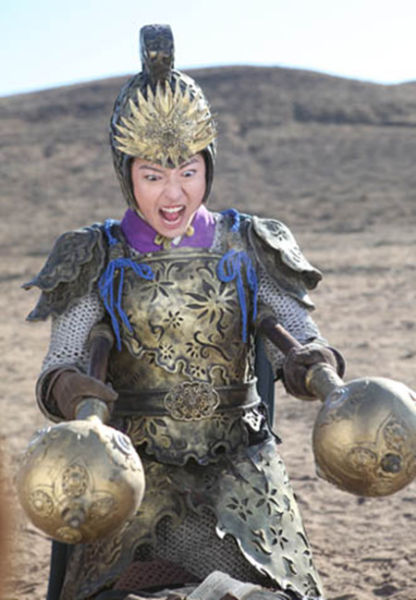 《杨门女将》杨紫彤花絮曝光