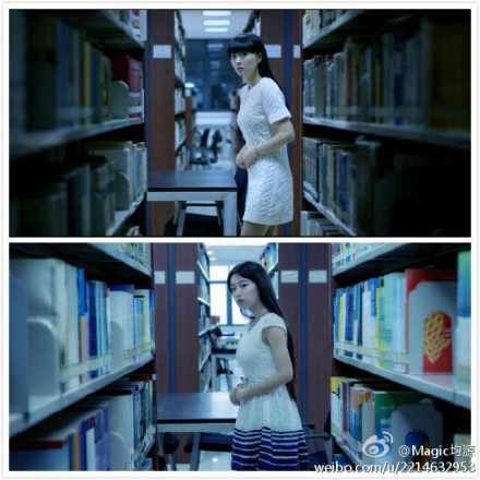 女学生cos剧照神态惟妙惟肖