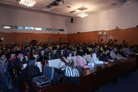 《影视大讲堂》表演培训班现场(资料图)