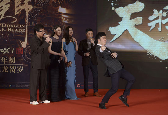 筷子兄弟现场打醉拳