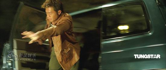 古天乐过打星瘾 亲自上阵演绎高速跳车【图】