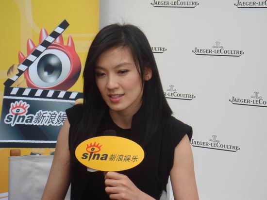 组图:专访林熙蕾 《神探》是人性化的剧情片