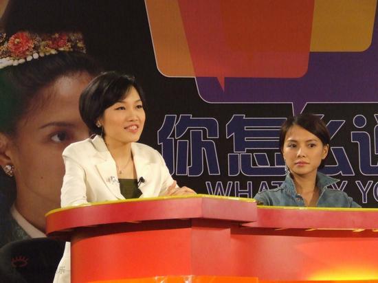图文：《夜明》主演谈公益--主持人和李心洁
