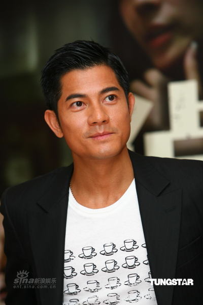 郭富城帅气亮相上海宣传电影《c＋侦探》【图】