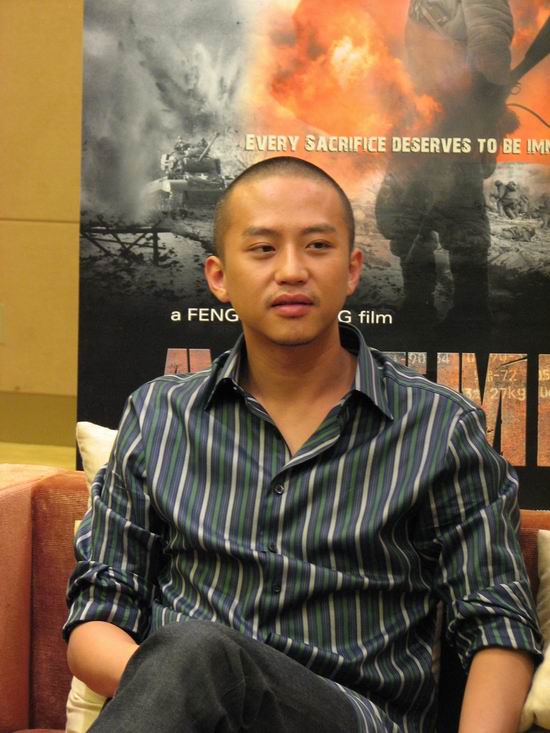 图文：专访《集结号》主创--邓超谈拍摄苦乐