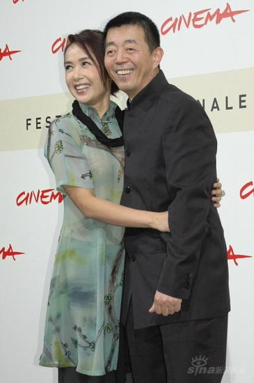 《立春》罗马首映 顾长卫蒋雯丽秀恩爱【图】