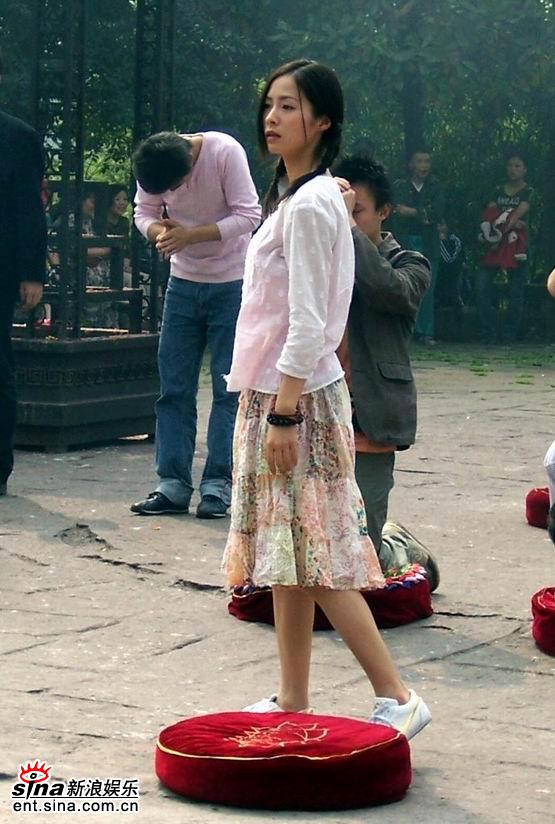 图文:《双食记》重庆探班--江一燕寻找吴镇宇