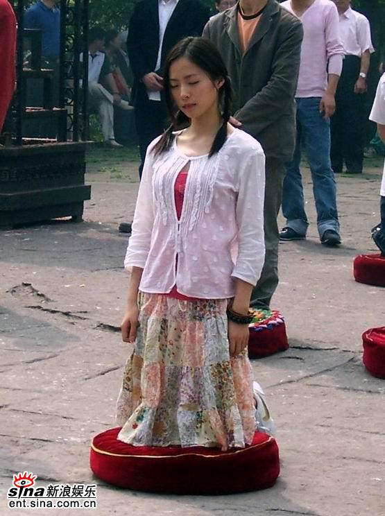 图文:《双食记》重庆探班--江一燕开拍前沉思