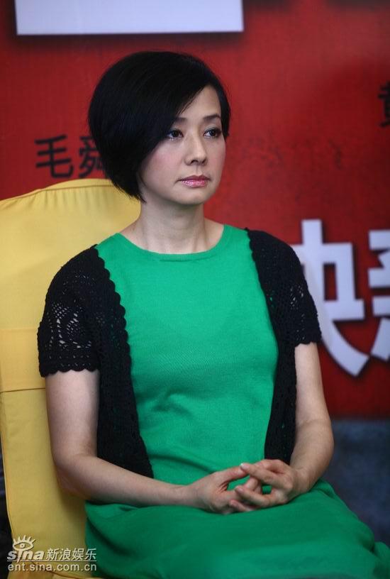 图文：《老港》北京发布会--毛舜筠端庄娴雅