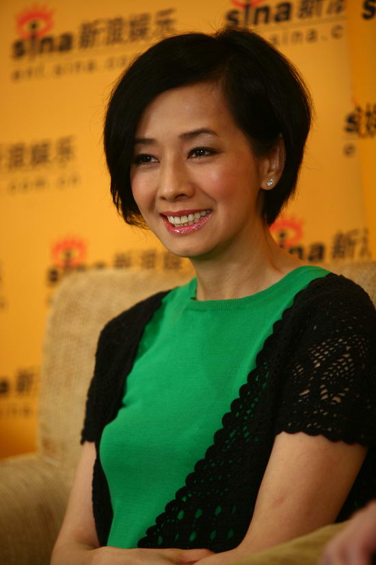 图文：《老港正传》主创聊天--毛舜筠温柔笑容