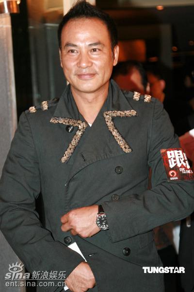 图文：《跟踪》香港首映--任达华