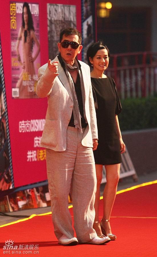 图文：《老港正传》首映--黄秋生毛舜筠携手