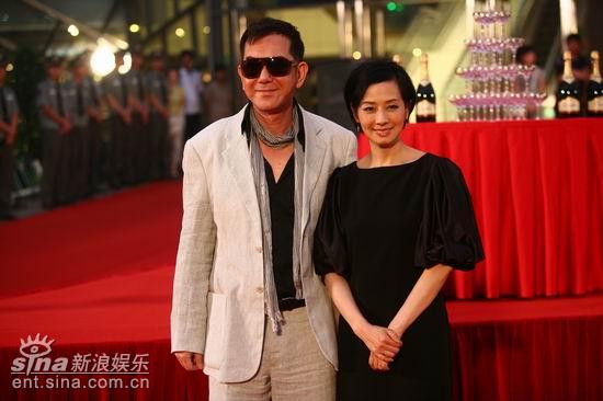 图文：《老港正传》首映--黄秋生毛舜筠合影