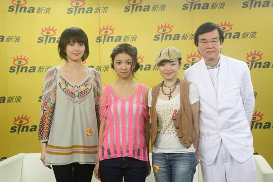 图文:《女人本色》主创聊天-四位主创合影_影音娱乐_新浪网