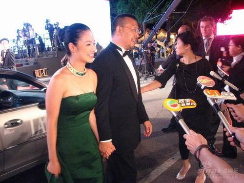 图文：《太阳照常升起》--姜文和周韵心情甚佳