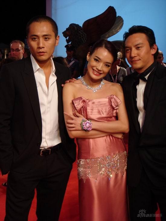 图文：《天堂口》威尼斯首映--刘烨舒淇张震
